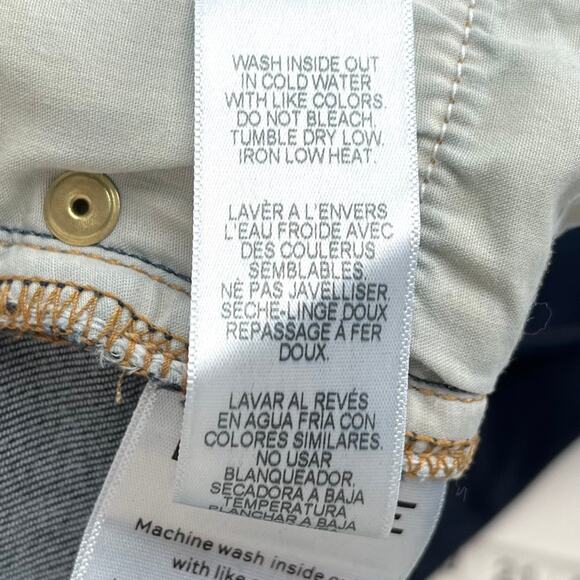 Frame Le High Dark Wash Skinny Jeans Size 26 Classic Casual Basic Minimalist - Picture 8 of 11